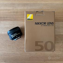 Obiettivo Nikon Nikkor AF-S 50mm F/1.8 G