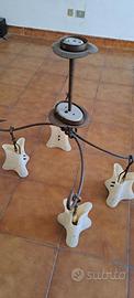 Due lampadari moderni più uno omaggio