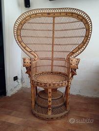 Sedia peacock / pavone