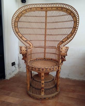 Sedia peacock / pavone