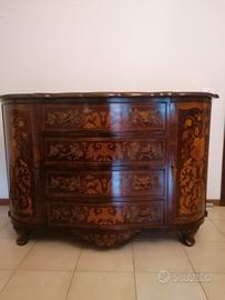 Mobile Como' cassettone con ante anni 70