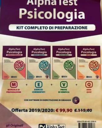Test psicologia corso completo di preparazione