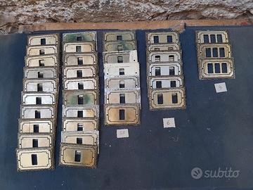 Placche copri interruttori Vintage/Ottone