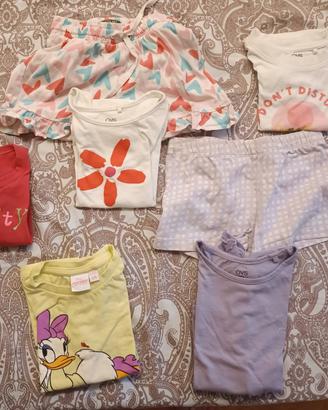 abbigliamento estivo bambina 3-4 anni