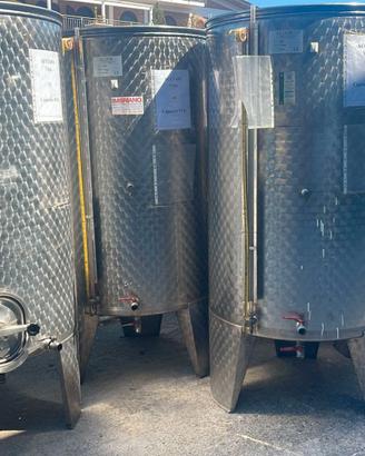 Serbatoio Botte Da Litri 1000 In Acciaio Inox