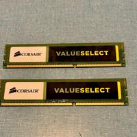 RAM DDR3 4GB Corsair per PC fisso