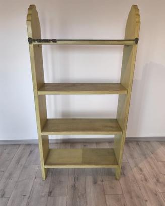 Scaffale libreria rustico