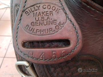 Sella Billy Cook reining 16’ per intenditori