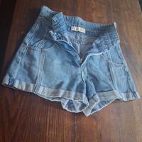 pantaloncini in jeans