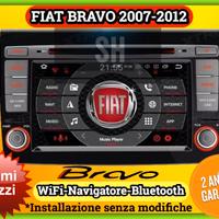 Stereo navigatore Android FIAT BRAVO 2007-2012