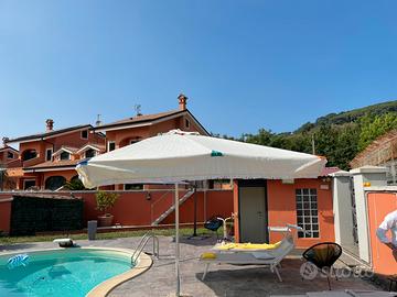 Coppia di Ombrelloni  da mercato Lapi