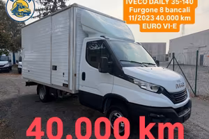 Iveco daily 35-140 furgone 8 bancali 2023 40,000km
