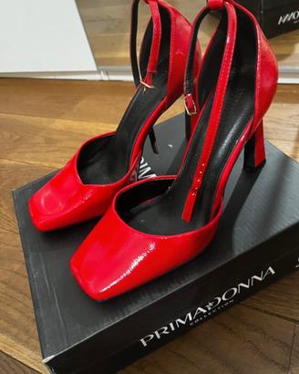 Décolleté Primadonna rosse vernice