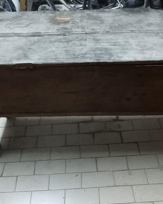 madia d'epoca da restaurare
