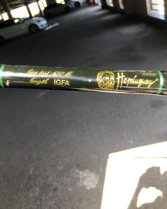 Canna pesca altura con mulinello