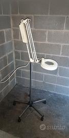 Lampada a neon ,con lente