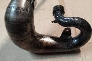 Minicross marmitta racing motore Morini S6C 