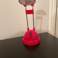 Lampada rossa Ikea da comodino