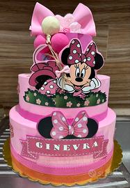 Torta finta per bambine