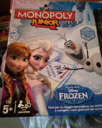 Monopoly junior frozen
