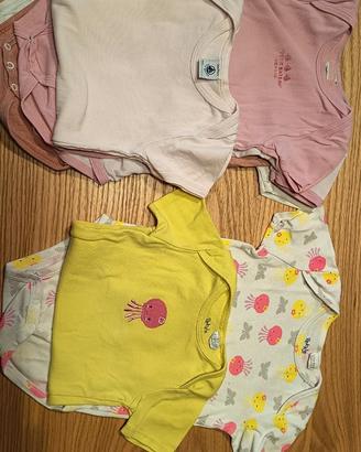 Body manica corta in cotone 24-36 mesi