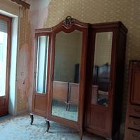CAMERA DA LETTO 7 PZ ANNI 20 ANTICA DECORI  BRONZO