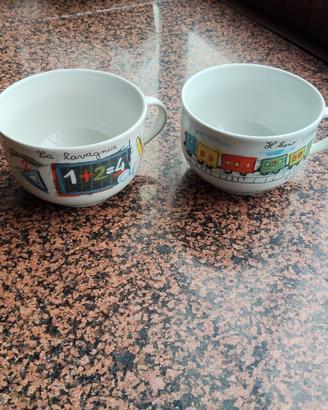 2tazze da colazione bimbi