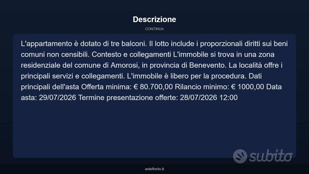 Appartamento – Amorosi, Benevento - Vista 5