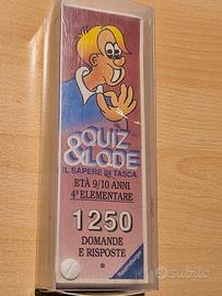 Gioco Ravensburger anni80 Quiz & Lode 1250 domande