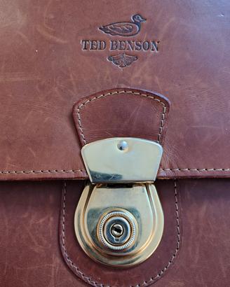 Cartella Ted Benson pelle marrone