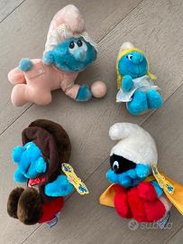 Lotto puffi peluche vintage