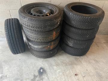 Gomme da neve piu cerchi citroen c3 picasso