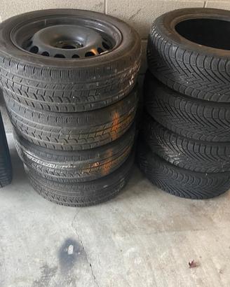 Gomme da neve piu cerchi citroen c3 picasso