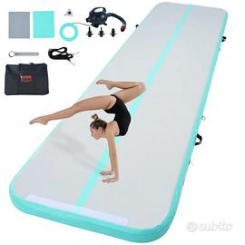 Air Track Gonfiabile Tumbling Ginnastica con Pompa