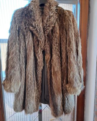 pelliccia vera marmotta taglia 42 ma abbastanza am