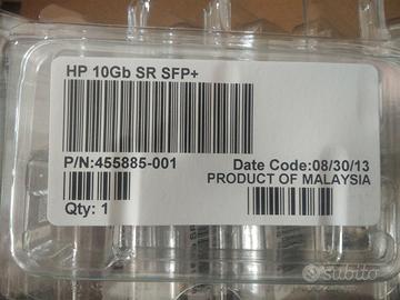 HP 10 GB SR  SFP+ Gibic