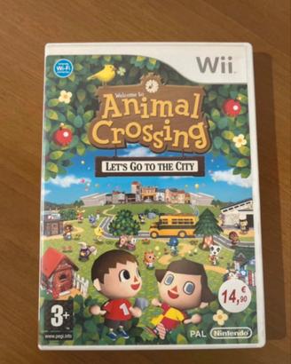 Animal Crossing let’s go to the city Nintendo Wii