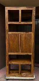 Libreria Etnica cm 68x31x206 LxPxh
