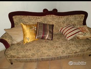 Salotto antico completo composto da 7 pezzi