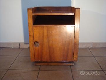 Antico Comodino in Legno prima metà del '900 - Vin