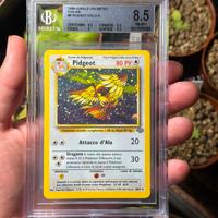 Carta Pokemon Vintage Pidgeot Holo BGS 8.5 ita