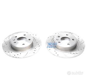 DISCHI FRENO FORATI E SCANALATI PER AUDI