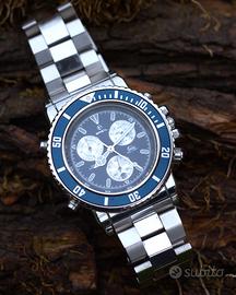 Orologio Breil Manta cronografo acciaio vintage