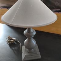 Lampada da tavolo shabby 