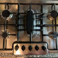 Piano cottura a gas 5 fuochi