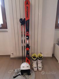 Materiale sci come nuovo - ragazzo/a 13/14 anni