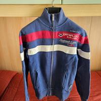 Felpa uomo Catbalou con zip taglia S