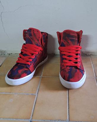 Scarpe Supra Muska 001 Rosse