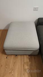 pouf ikea grigio chiaro