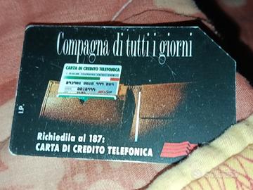 scheda telefonica 